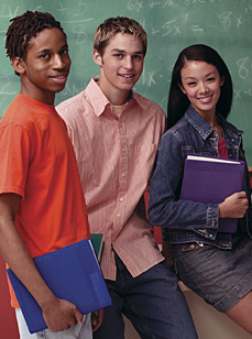 Group of students in a classroom
